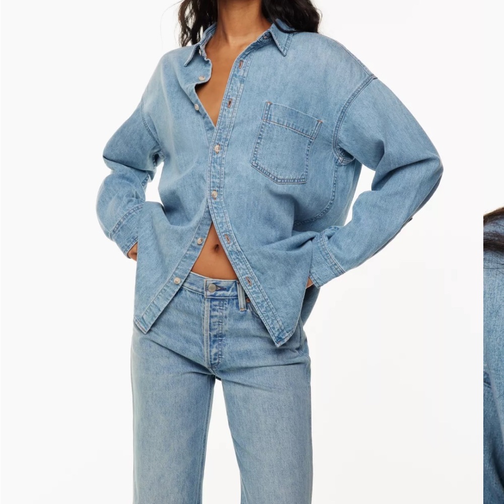 Denim forum aritzia, 7 Yrs Pctr Ths Bleu, nwt